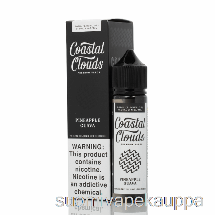 Vape Box Ananas Guava - Coastal Clouds Co. - 60 Ml 3 Mg